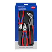 KNIPEX 00 20 09 V01 Bestseller-Paket 1 x 03 02 180, 1 x 70 02 160, 1 x 87 01 250 