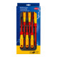 KNIPEX 00 20 12 V02 VDE Schraubendreher-Paket Schlitz / Phillips® 6-teilig -1