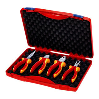 KNIPEX 00 20 15 Gereedschapskist ''ROOD'' elektroset 1 325 mm