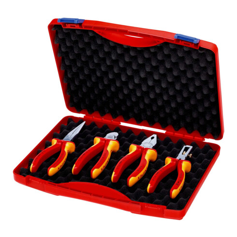 KNIPEX 00 20 15 Gereedschapskist ''ROOD'' elektroset 1 325 mm