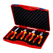 KNIPEX 00 20 15 Werkzeug-Box "RED" Elektro Set 1 4-teilig 275 mm