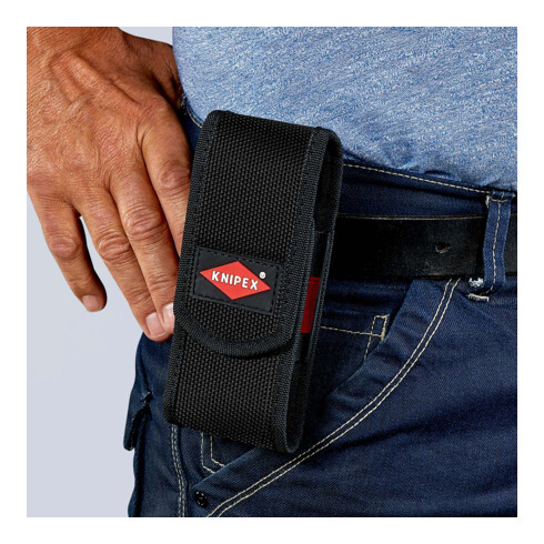 KNIPEX 00 20 72 V01 Mini-Zangenset in Werkzeuggürteltasche 1 x 86 03 150, 1 x 87 01 125 160 mm