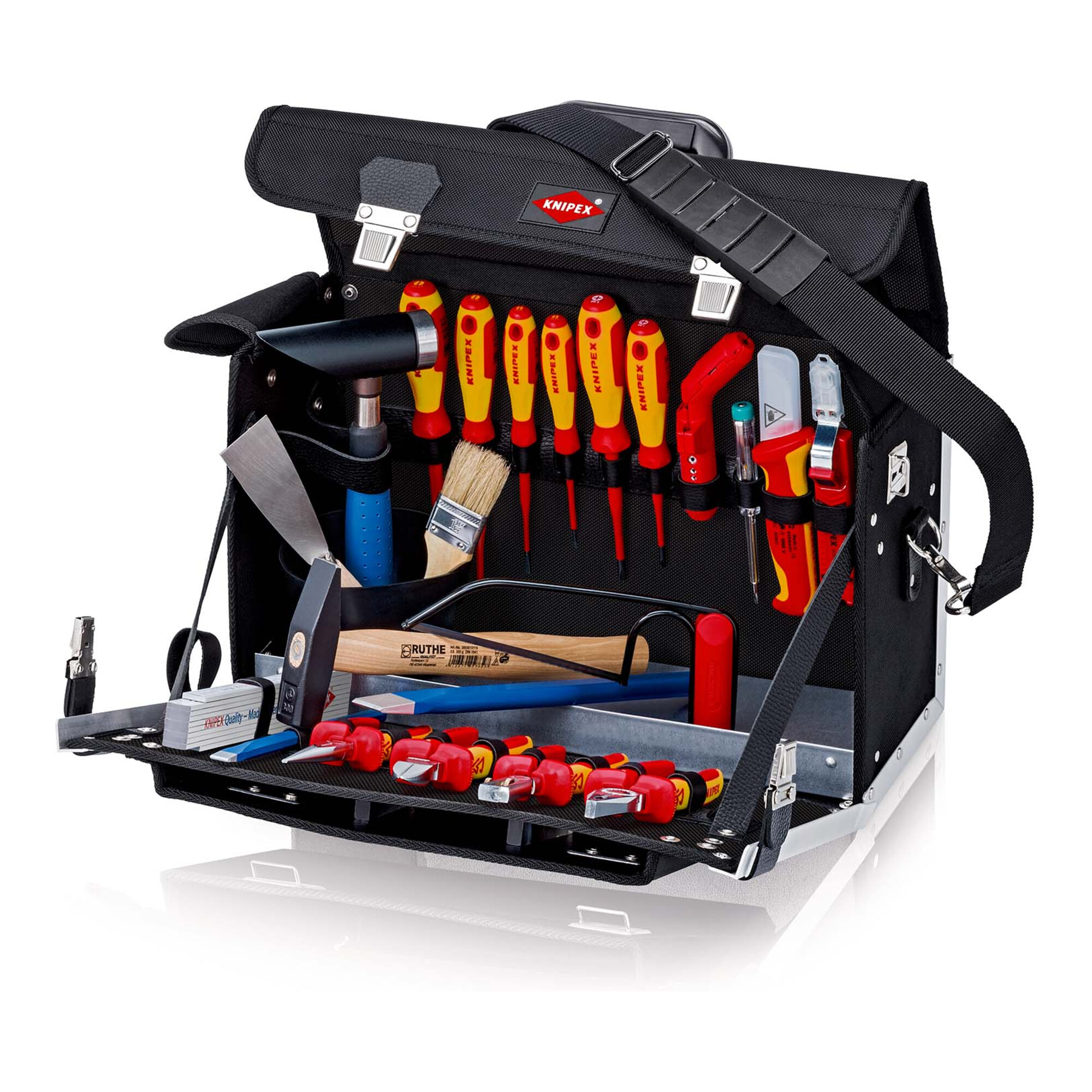 KNIPEX 00 21 02 EL Werkzeugtasche "Classic" Elektro 180 mm