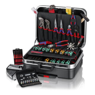 KNIPEX 00 21 06 M Werkzeugkoffer "BIG Basic Move" Mechanik 90-teilig 515 mm