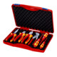 KNIPEX 00 21 15 Werkzeug-Box "RED" Elektro Set 2 7-teilig 275 mm-1
