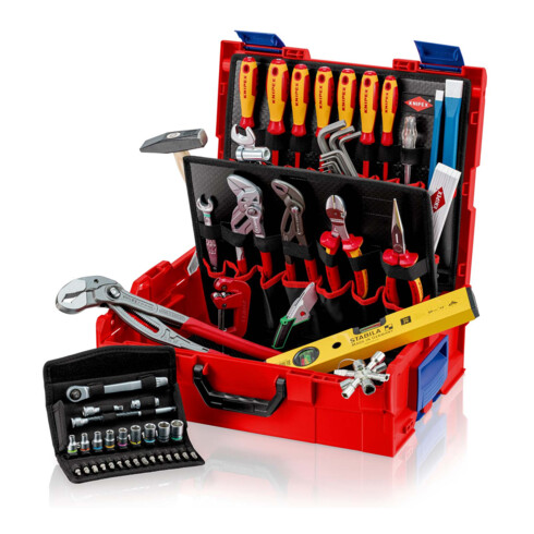 KNIPEX 00 21 19 LB S L-BOXX® Sanitär 52-teilig 357 mm