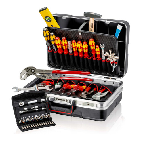 KNIPEX 00 21 21 HK S Werkzeugkoffer "Vision27" Sanitär 52-teilig 200 mm