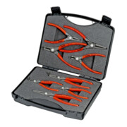 KNIPEX 00 21 25 Werkzeug-Box "SRZ" Sicherungsringzangen 8-teilig 270 mm