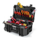 KNIPEX 00 21 33 E Werkzeugkoffer "Robust26 Move" Elektro 22-teilig 550 mm-1