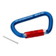 KNIPEX 00 50 03 T BK Materialkarabiner 2 Stück 82 mm