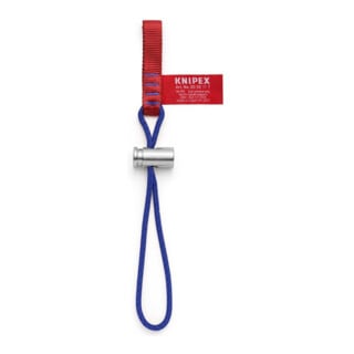 KNIPEX 00 50 11 T BK Adapterschlaufe 6kg Zur Werkzeug-Absturzsicherung 400 mm