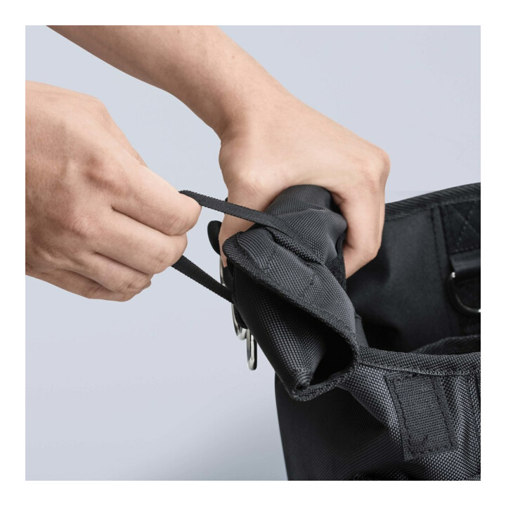 KNIPEX 00 50 50 T LE Werkzeugtasche für Höhenarbeiten leer klein 300 mm