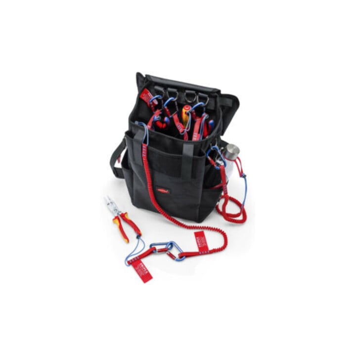KNIPEX 00 50 51 T LE Werkzeugtasche für Höhenarbeiten leer groß 470 mm