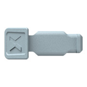 KNIPEX 00 61 10 CS ColorCode Clips grau (10 Stück)  21 mm