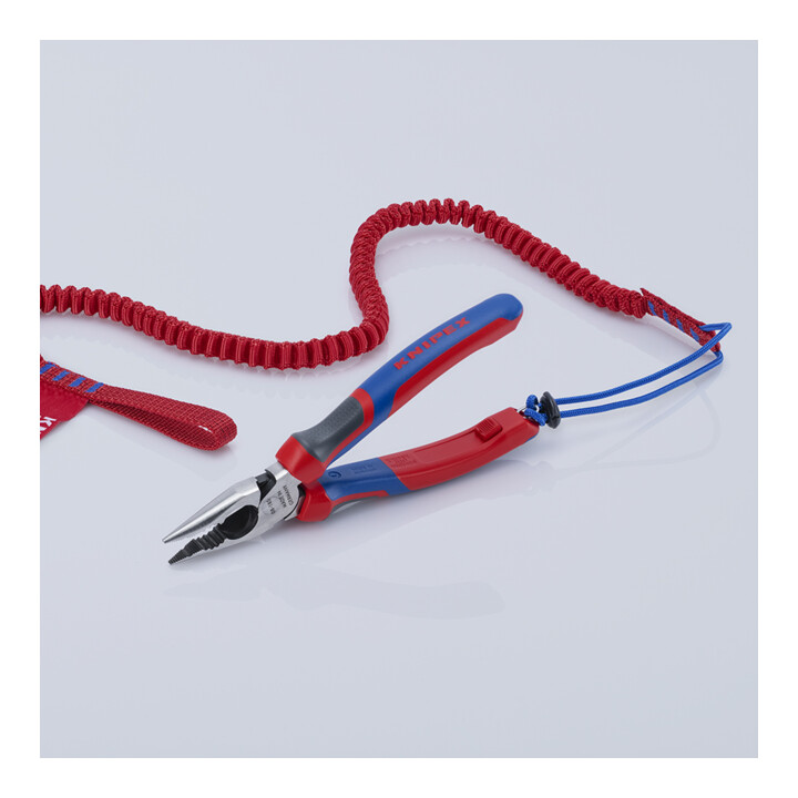 KNIPEX 00 62 10 TR TetheredTool Clips rot (10 Stück)  30 mm