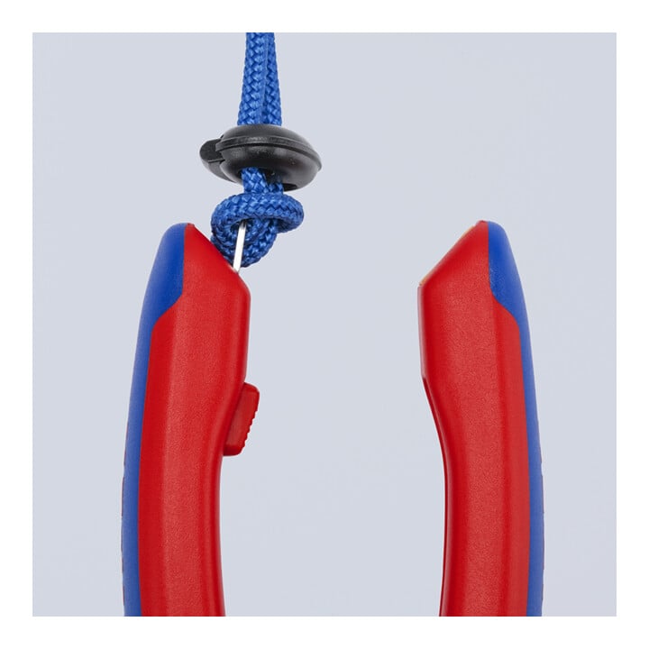 KNIPEX 00 62 10 TR TetheredTool Clips rot (10 Stück)  30 mm