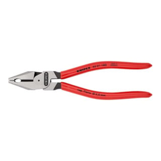 KNIPEX kracht-combinatietang zwart geatramenteerd gepolijst kunststof gecoat