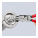 KNIPEX 02 01 200 Kraft-Kombizange mit Kunststoff überzogen schwarz atramentiert 200 mm