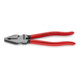 KNIPEX 02 01 225 Kraft-Kombizange mit Kunststoff überzogen schwarz atramentiert 225 mm