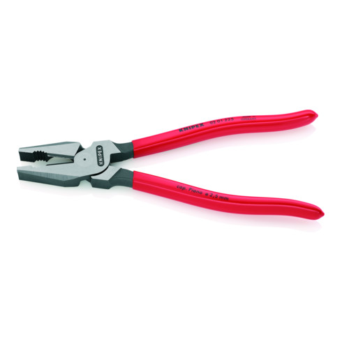 KNIPEX 02 01 225 Kraft-Kombizange schwarz atramentiert 225 mm
