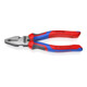 KNIPEX 02 02 180 Kraft-Kombizange mit Comfort-Griffen schwarz atramentiert 180 mm