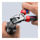 KNIPEX 02 02 180 Kraft-Kombizange mit Comfort-Griffen schwarz atramentiert 180 mm