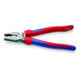 KNIPEX Pinza universale tipo forte 02 02 225 T con occhiello di fissaggio, nera bonderizzata 225mm-4