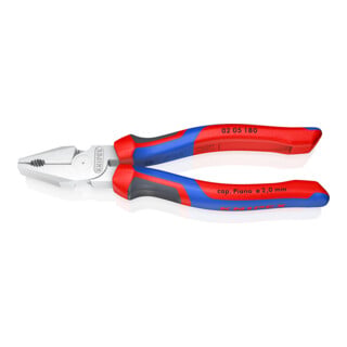 KNIPEX kracht-combinatietang verchroomd met meer-componentengrepen