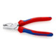 KNIPEX 02 05 180 Kracht-combinatietang verchroomd 180 mm