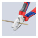 KNIPEX 02 05 180 Kraft-Kombizange mit Comfort-Griffen verchromt 184 mm