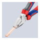 KNIPEX 02 05 180 Kraft-Kombizange mit Comfort-Griffen verchromt 184 mm