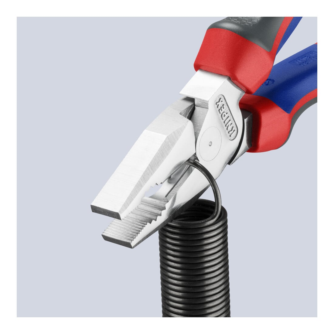 KNIPEX kracht-combinatietang verchroomd met meer-componentengrepen