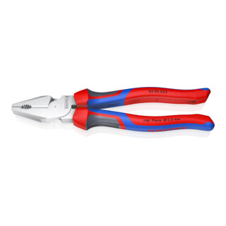 KNIPEX 02 05 225 Kracht-combinatietang verchroomd 225 mm