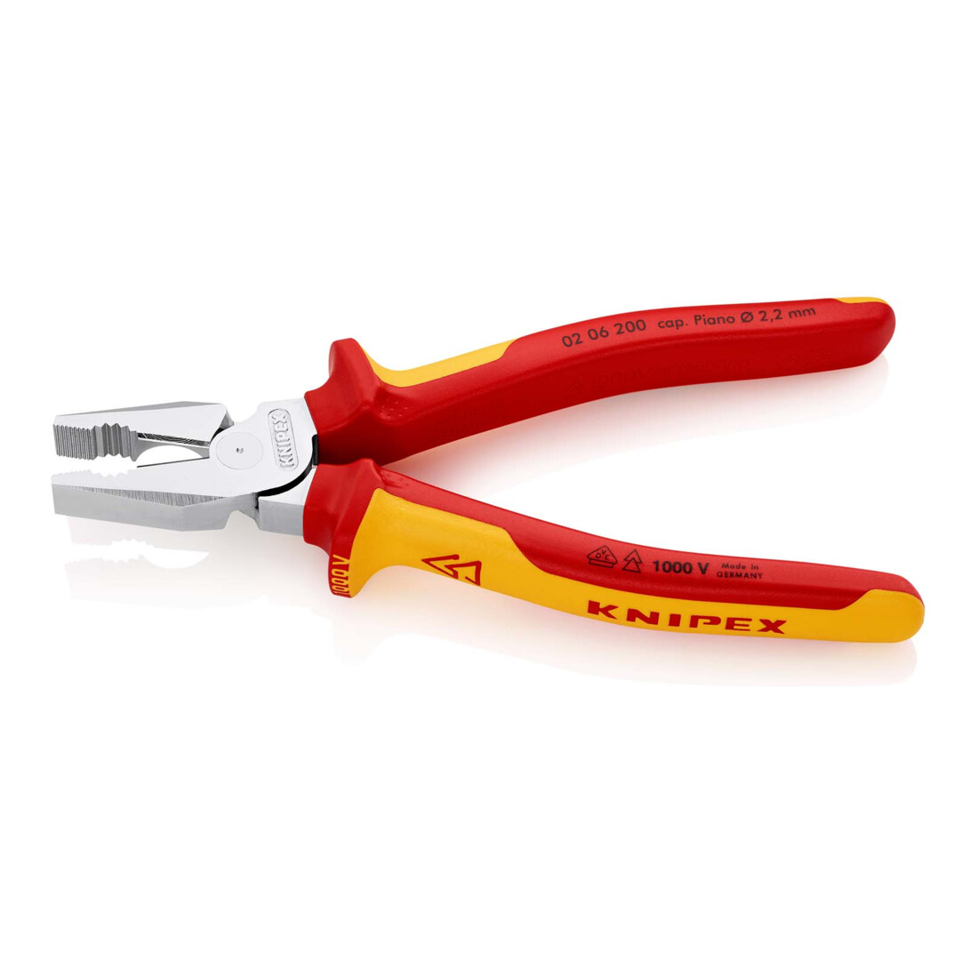 KNIPEX kracht-combinatietangen geïsoleerd met meer-component-hulzen, VDE-getest