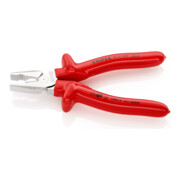 KNIPEX 02 07 200 Kraft-Kombizange verchromt VDE 200 mm-4