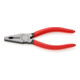 KNIPEX 03 01 140 EAN Kombizange mit Kunststoff überzogen schwarz atramentiert 140 mm