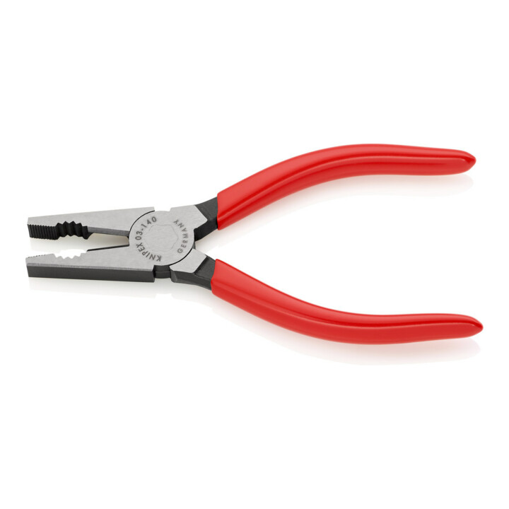 KNIPEX 03 01 140 EAN Kombizange mit Kunststoff überzogen schwarz atramentiert 140 mm