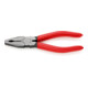 KNIPEX 03 01 160 EAN Kombizange mit Kunststoff überzogen schwarz atramentiert 160 mm