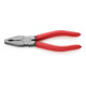 KNIPEX 03 01 160 EAN Kombizange mit Kunststoff überzogen schwarz atramentiert 160 mm-1