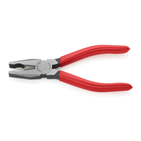 KNIPEX 03 01 160 EAN Kombizange mit Kunststoff überzogen schwarz atramentiert 160 mm