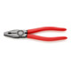 KNIPEX 03 01 200 EAN Kombizange mit Kunststoff überzogen schwarz atramentiert 200 mm