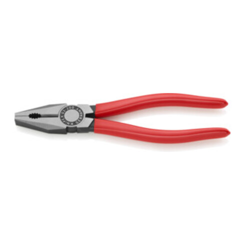 KNIPEX 03 01 200 EAN Kombizange mit Kunststoff überzogen schwarz atramentiert 200 mm