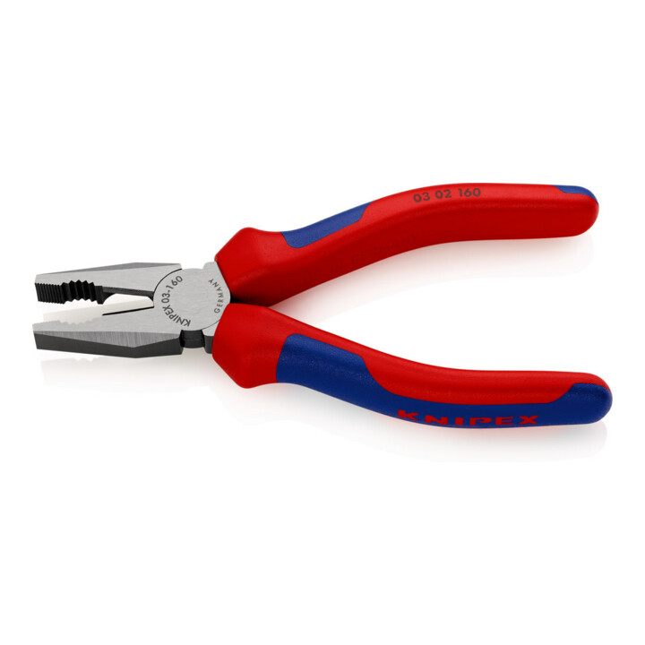 KNIPEX 03 02 160 Combinatietang zwart geatramenteerd 160 mm