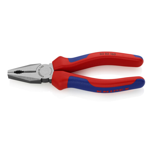 KNIPEX combinatietang zwart geatramenteerd gepolijst met meer-componentengrepen