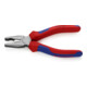 KNIPEX combinatietang zwart geatramenteerd gepolijst met meer-componentengrepen-4