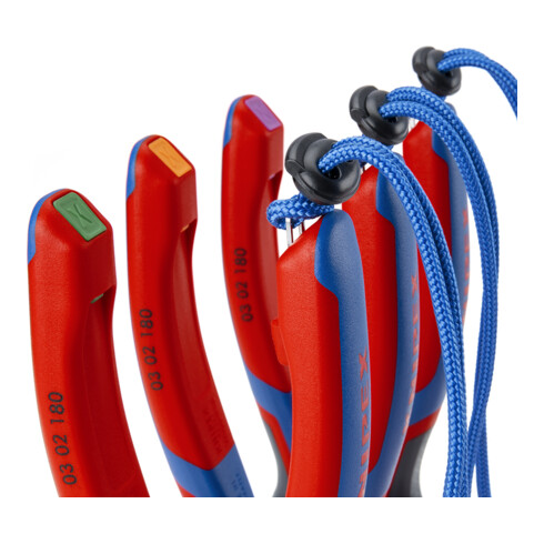 Knipex Kombizange schwarz atramentiert poliert mit Mehrkomponenten-Hüllen