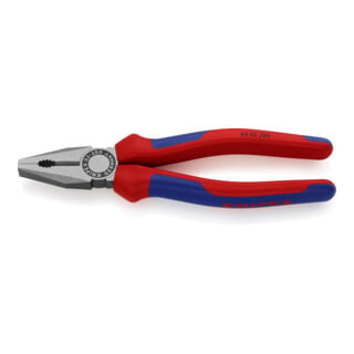 KNIPEX 03 02 200 Kombizange schwarz atramentiert 200 mm