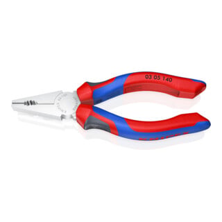 KNIPEX combinatietang verchroomd met meer-componentengrepen