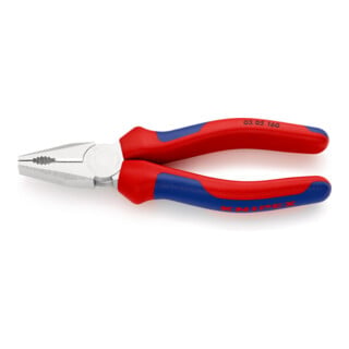 KNIPEX combinatietang verchroomd met meer-componentengrepen