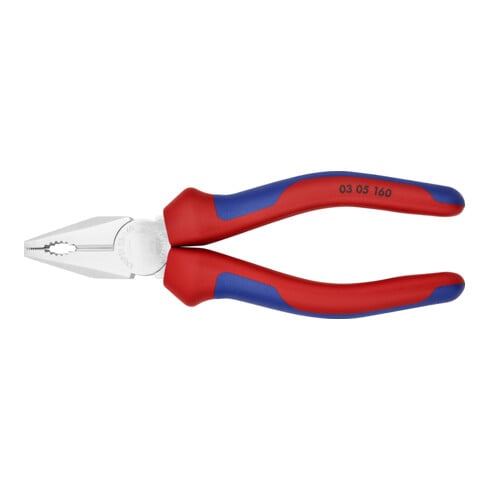 KNIPEX combinatietang verchroomd met meer-componentengrepen